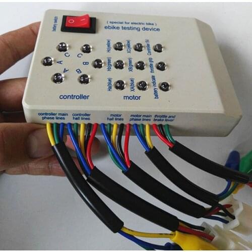 Electric car repair Brushless Motor Controller,Electric car Hall tester,ebike test device,repair car Controller tester,J18228