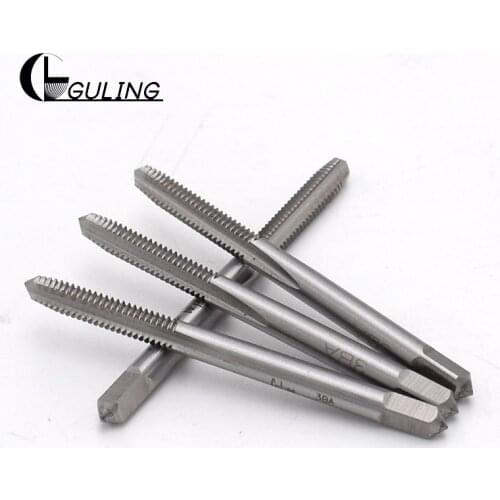 GULING HSS-E BA Tap Standard Straight groove Thread tap Hand Screw Hand Tap 1BA 2BA 3BA 4BA 5BA 6BA