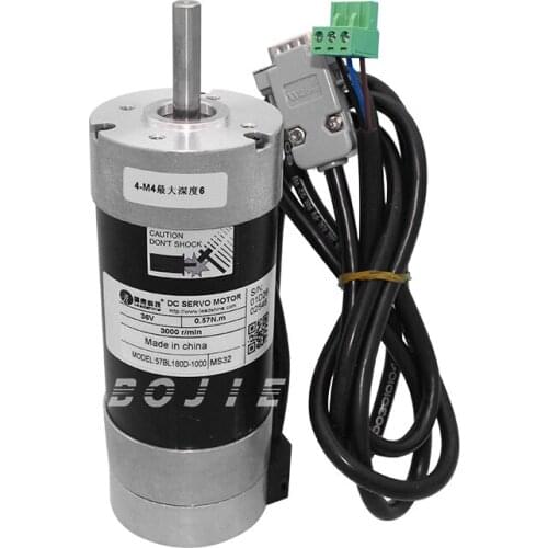 Good quality motor parts DC servo motor 57BL180D-1000 make in china for Allwin Human inkjet printer spare parts