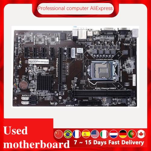 6GPU mining H81P BTC H81A-BTC ETH motherboard 6PCI-E motherboard LGA 1150 H81 BTC PRO TB85 mining motherboard