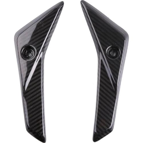 Motorcycle Carbon Fiber Wind Deflector Windscreen Windshield Upper Side Panel Cover For Yamaha T max 530 Tmax 530