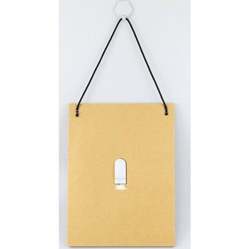 Newly Halloween Wooden Hanging Ornament with LED Lights Creative Wall Art Decoration for Home Living Room Bedroom