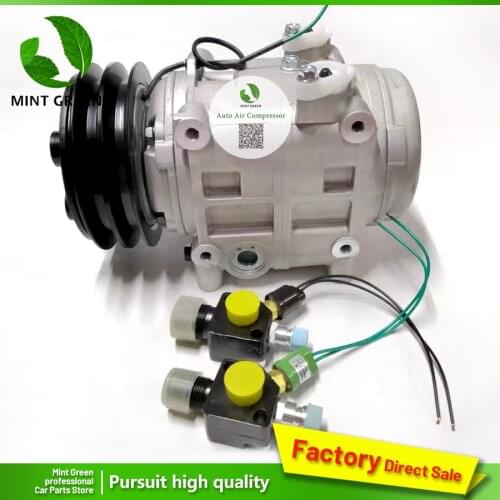 New AC Compressor w/Clutch for TM31 TM-31 2GR 12v / 24v 488-22060 488-23060 488-26060 488-43060 488-45060 488-46060 488-46500
