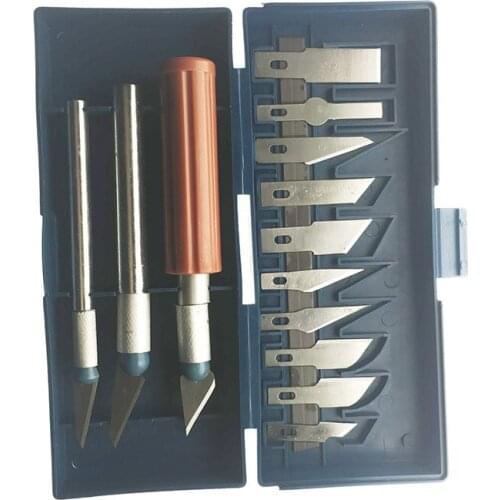 New high-quality 13-piece engraving knife set, foil art knife, 13 blade cutter