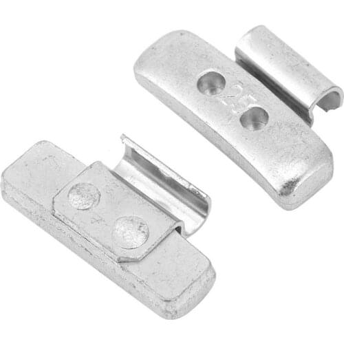 Pneus de carro araba aksesuar 40pcs 25g/0.88oz P Style Steel Wheel Weight Aluminium Alloy Clip-On Counter pneu car