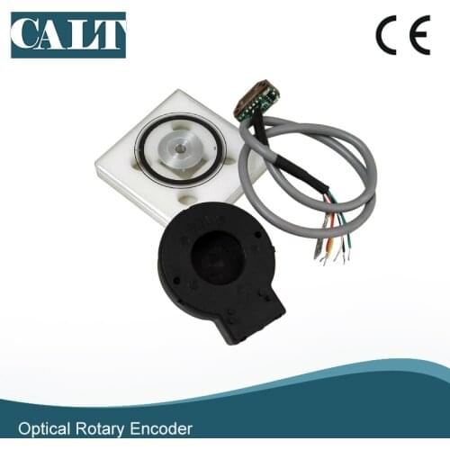 Rotary encoder module disk PD series 12 15mm hole size 56 mm outer size line driver output 5V AB signal