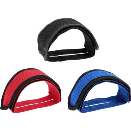 1pc Belt Nylon Bicycle Pedal Adhesive Strap Toe Clip Strap Wear-resisting Binding Belt Fixed Gear Bike Cycling Accessories