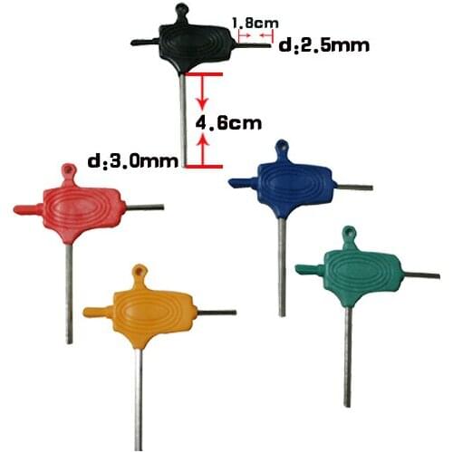 5PCS Tattoo Hex Key Allen Wrench Tools For Permanent Makeup Eyebrow Tattoo Machine Gun Kit Set Accessories Supply