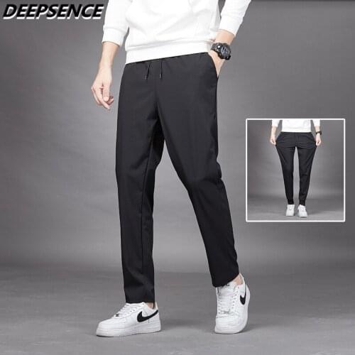 Men Pants 2021 autumn New Casual Pants Men Fashion Sports jogging SweatpantsPants Straight Streetwear ankle banded Pant Men