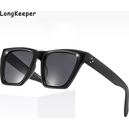 Square Retro Cat Eye Sunglasses Women 2021 Vintage Cateye Sun Glasses Women Fashion Color Shades for Women Lentes De Sol Mujer