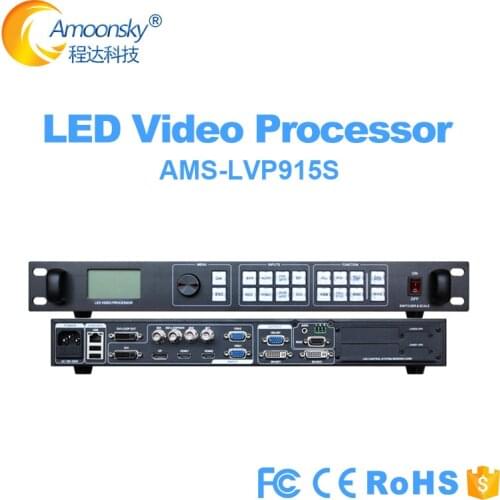 Indoor Outdoor Fine Pitch Led Video Wall p4 p12 p3 p3.91 p2 p6 p10 Controller LVP915S Better Novastar vx4s Led Video Processor