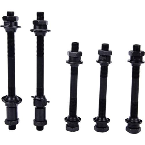 Mountain Bike Hub Shaft Hollow Shaft Bicycle Solid Shaft Front Rear Hub Axis Mountain Bike Shaft Lever
