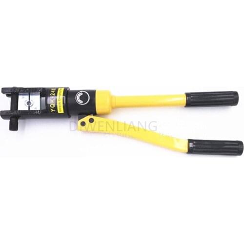 YQK-240 16-240m㎡ Termination Compression Crimper Handheld Hydraulic Al Copper Cable Lug Crimping Plier Tools