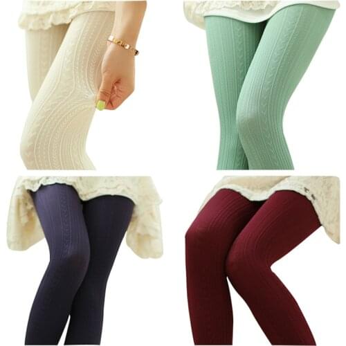 Womens Sexy Footed Thick Opaque Pantyhose Stretch 160 Denier Long Soft Autumn Winter Nylon Tights Candy Color Stockings 3pairs