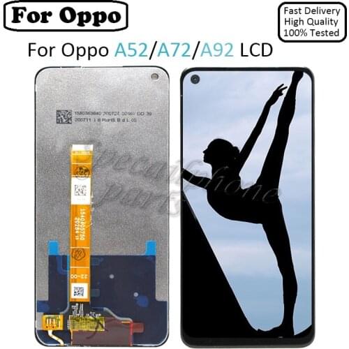 6.5"Original M&Sen For Oppo A52 CPH2061 CPH2069 A72 CPH2067 LCD Display Screen Frame+Touch Panel Digitizer For Oppo A92 CPH2059