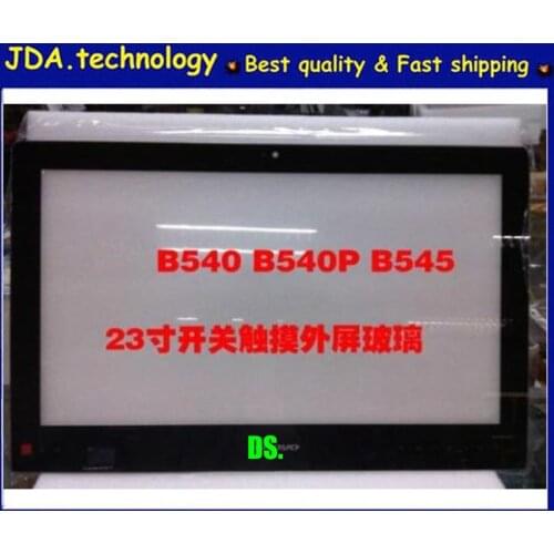 Free EMS/DHL fast shipping,New LCD front glass For Lenovo 23" B545 B540 B540P Glass outside screen glass+Adhesive tape