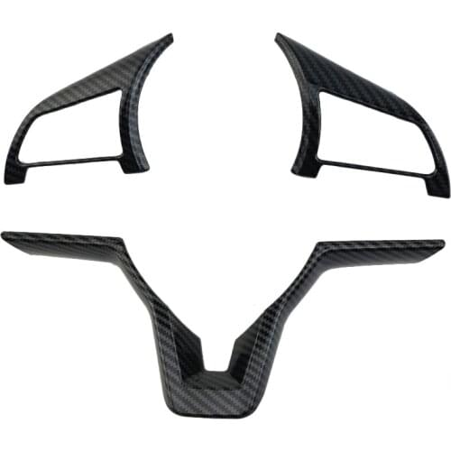 ABS Car Steering Wheel Covers Trim Sticker For Nissan X-Trail T32 Rogue Kicks 2017-2019 Qashqai J11 Altima 2019 2020 Accessories