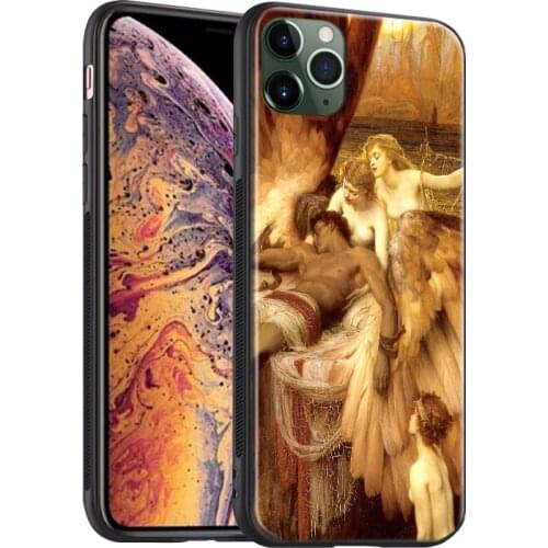 The lament for icarus by herbert draper Phone case cover For iPhone SE 6s 7 8 Plus X XR XS 11 Pro Max Samsung S 10 20 Plus ultra