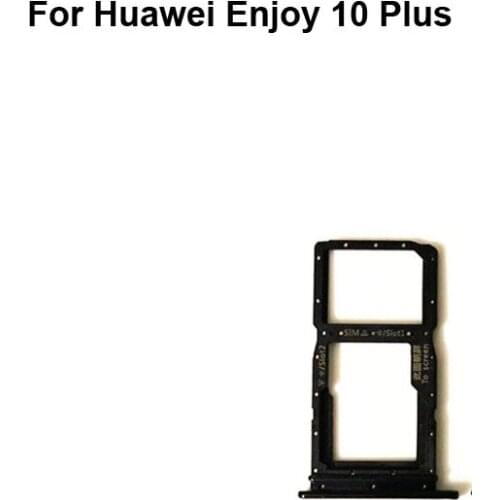 For Huawei Enjoy 10 Plus STK-TL00 New Tested Sim Card Holder Tray Card Slot Sim Card Holder Replacement 10plus
