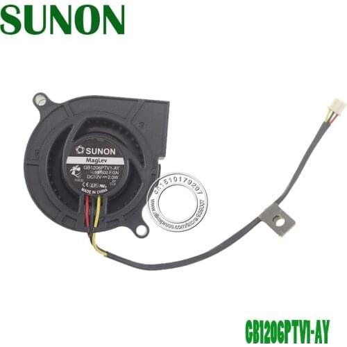 GB1206PTV1-AY GB1206PTV1 6025 6cm 60mm 12V 2W 6CM maglev blower fan For Qisda PN: 2C.10035.052