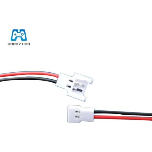 For RC Parts And Accs 10 Pairs 10cm Flexible Flat Cable(FFC) 2.0mm 1S Charger Lipo Battery XH Plug Charging Cable Male & Female