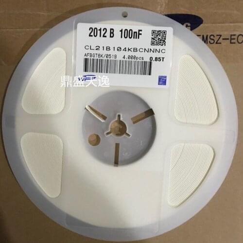 CL21B104KBFNNNG CL21B104KBFNNNE CL21B104KBCNNWC CL21B104KBCNNNC CL21B104KBCNFNC 0805 100nF 50V X7R ±10% Chip capacitors