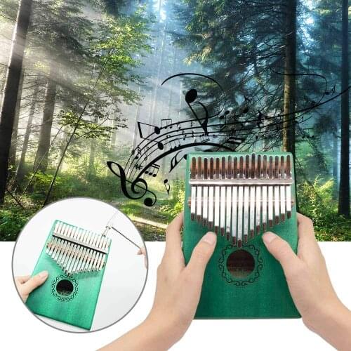 Nice Sound Creative Beginner Thumb Finger Piano 17 keys Tones Kalimba Paino Mbira Sanza Thumb Kalimba Piano Musical Instrument