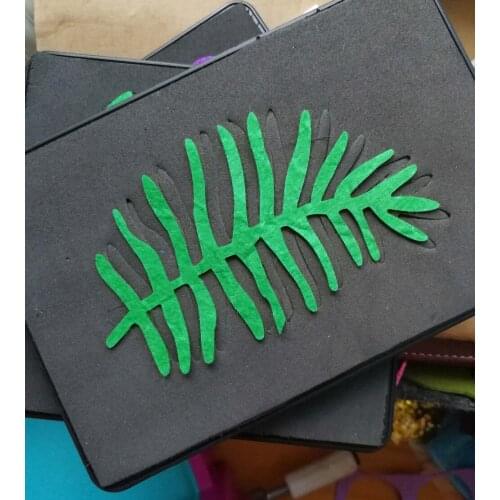 Leaf die for paper and quilting crafts 15.8mm thick 120*180mm SMR-FL0053