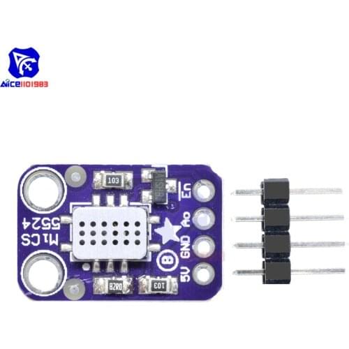 MiCS5524 Carbon Oxygen Alcohol VOC Gas Analog Sensor Breakout Board Detector for Arduino Raspberry Pi