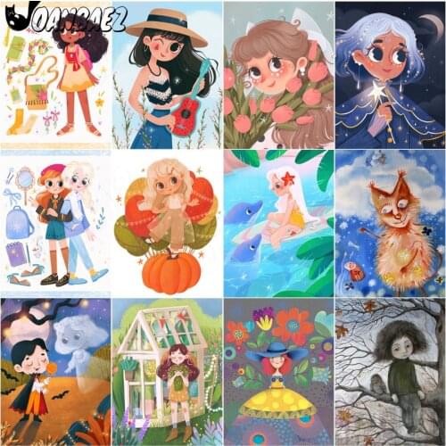 Cartoon Baby Diamond Painting Cross Stitch Embroidery Childrens Digital Mosaic Kit Handmade Home Improvement Accessories