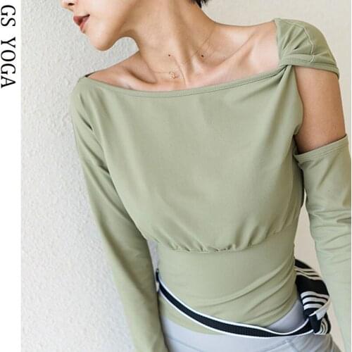 Sexy Hollow Out Sport T Shirts Female Sports Fitness T-shirt Long Sleeve Dancer Tops Tee Running Yoga Shirts Women top