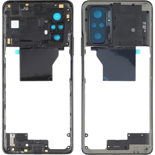 Replacement Middle Frame Bezel LCD Plate for Xiaomi Redmi Note 10 Pro Max Redmi Note 10 Pro M2101K6G M2101K6I for Housing Repair