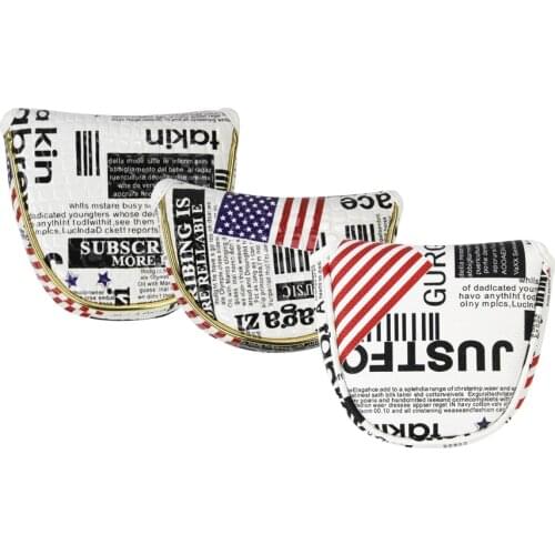 Waterproof Golf Mallet Center Putter Cover Headcover Protector Bag Sleeve