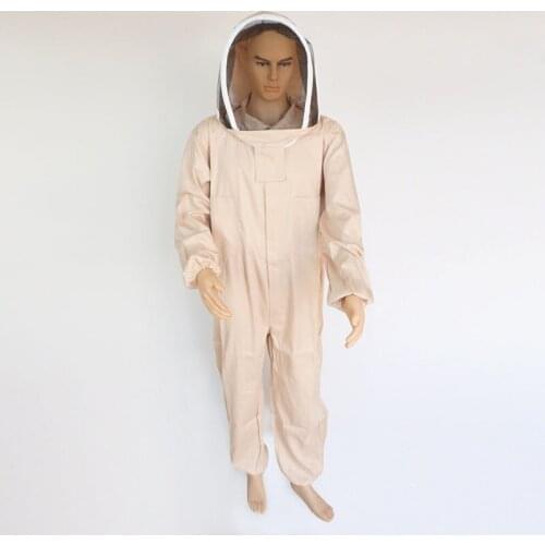 Full Body Beekeepers Clothing Professional Beekeeping Bee Protection Beekeeping Suit Safty Veil Hat Dress All Body Equipment