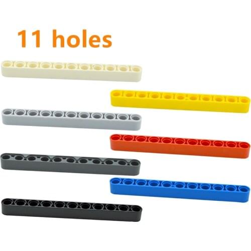 1x11 Thick Hole Arm Assembles Particles 32525 Liftarm Technical Car Parts Building Blocks Educational High-Tech Spare Toys
