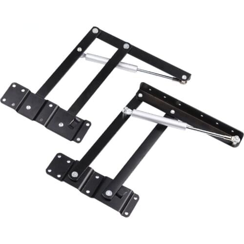 2pcs Folding Spring Coffee Table Hinge Lifting Roof Mechanism Hardware Lifting Frame Tea Table Computer Table Frame Furniture