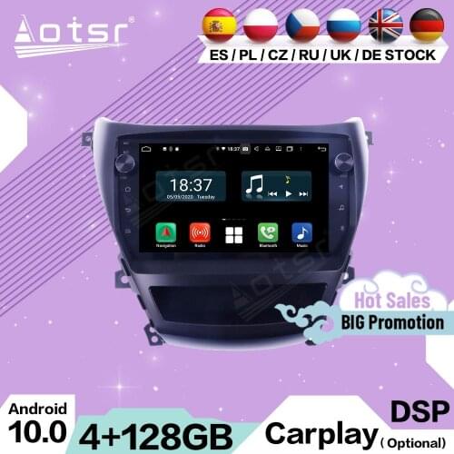 4+128G Carplay Multimedia Stereo Android 10 For Hyudnai Elantra 2010 2011 2012 2013 GPS Navigation Auto Radio Receiver Head Unit