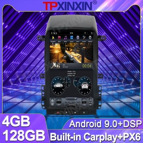 4+128G For Chevrolet Captiva 2007 - 2012 Android Multimedia Player PX6 Tesla Screen GPS Navigation Car Tape Recorder Carplay