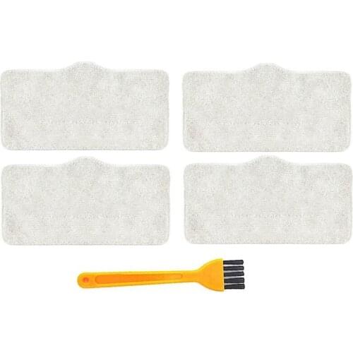 5Pcs Steam Vacuum Cleaner Mop Cloth Cleaning Pads for Xiaomi Deerma DEM ZQ600 ZQ610 Handhold Cleaner Mop Accessory