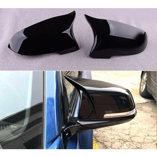 1 Pair 51167308683 Car Side Rear View Mirror Cover Cap 51167308684 Fit for BMW 5 F10 F11 F18 6 F06 F12 F13 7 F01 F02 2014 2015