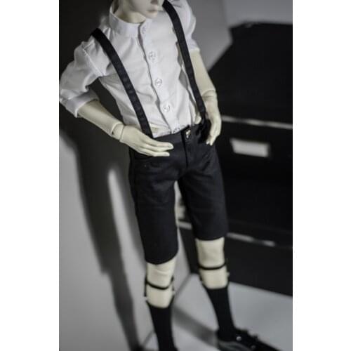 BJD Suspender Pants Gentalman Trousers Outfits For Male 1/3 SD 60cm 24" 1/4 17" Tall MSD DK DZ AOD DD Doll HEDUOEP