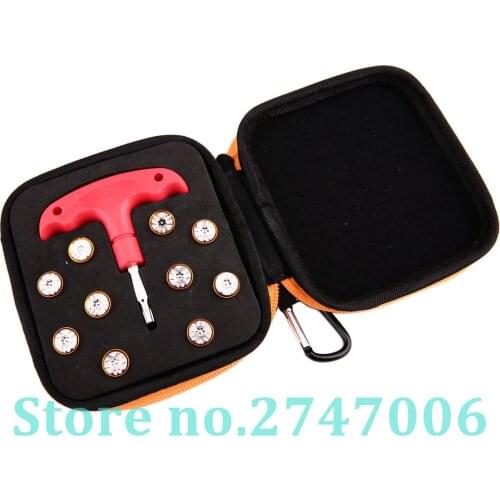 Gold Ring Golf Weights + Wrench +Case For Rocketballz RBZ Stage 2 Driver Fairway Wood Rescure