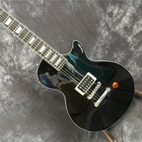 Hot sale Electric guitar Electric Guitar CUSTOM BLACK color with black pickups GUITAR IN CHINA free shipping