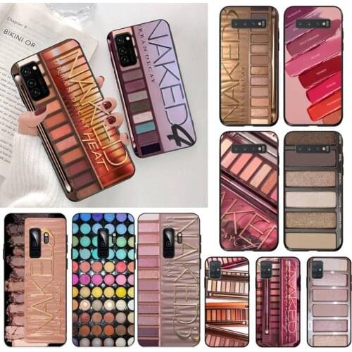 HOTCASHOP Makeup Eyeshadow Palette Girl Phone Case for Samsung S20 plus Ultra S6 S7 edge S8 S9 plus S10 5G lite 2020