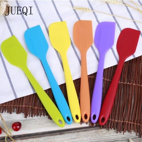 Kitchen Silicone Cream Butter Cake Spatula Mixing Batter Scraper Brush Butter Mixer Cake Brushes Baking Tool Kitchenware