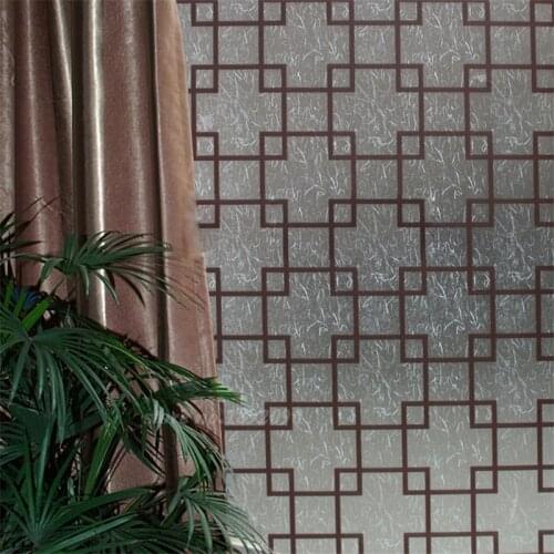 45*100cm/17.7"*39.4" Frosted Self-adhesive privacy Glass Window Film Home Decor Opaque Window Stickers Bedroom