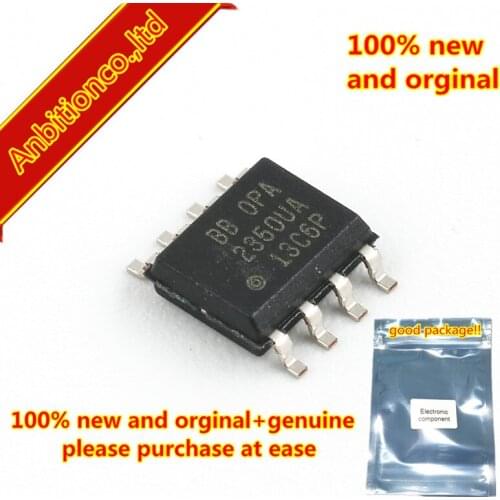 2pcs 100% New original OPA2350UA High-Speed, Single-Supply, Rail-to-Rail OPERATIONAL AMPLIFIERS in stock