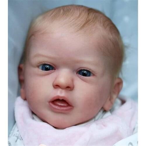 NPK 20inch Reborn Doll Kit Aleyna Popular cute face fresh color soft touch with COA