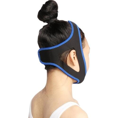 Anti Snoring Belt Triangular Chin Strap Mouth Guard Gifts Unisex Better Breath Health Snore Stopper Bandage Sleeping Aid Tools