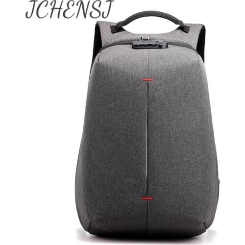 JCHENSJ 15.6" Laptop Backpack For Men Large Capacity Waterproof Mens School Backpack Bags Waterproof Business Male Backpacks